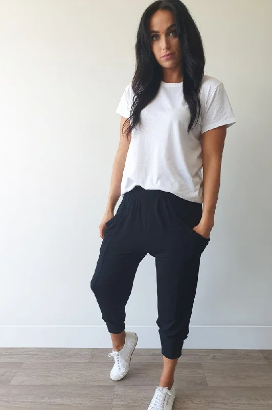 The Best Prices Shine On Label Feeling Lucky 3/4 Pants Black