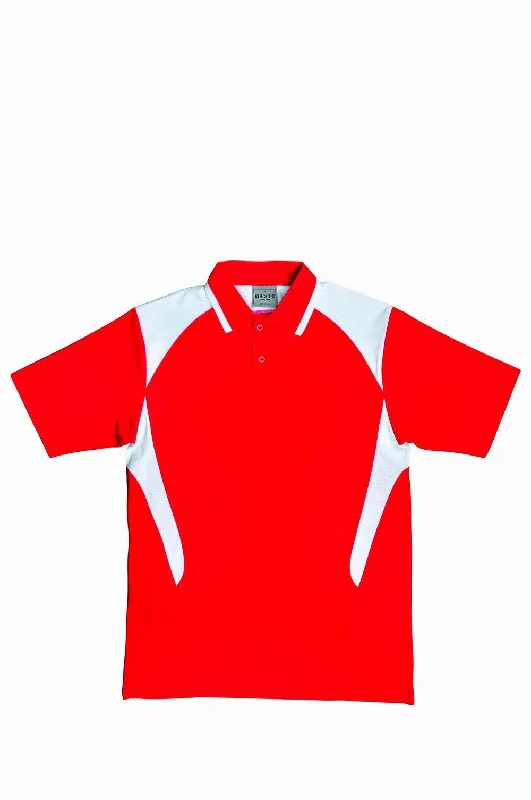 Unbeatable Prices Active Golf Polo - Red/White
