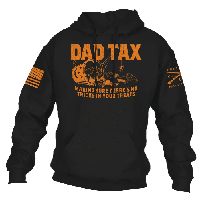 Deal of the Day Dad Tax Halloween Hoodie - Black
