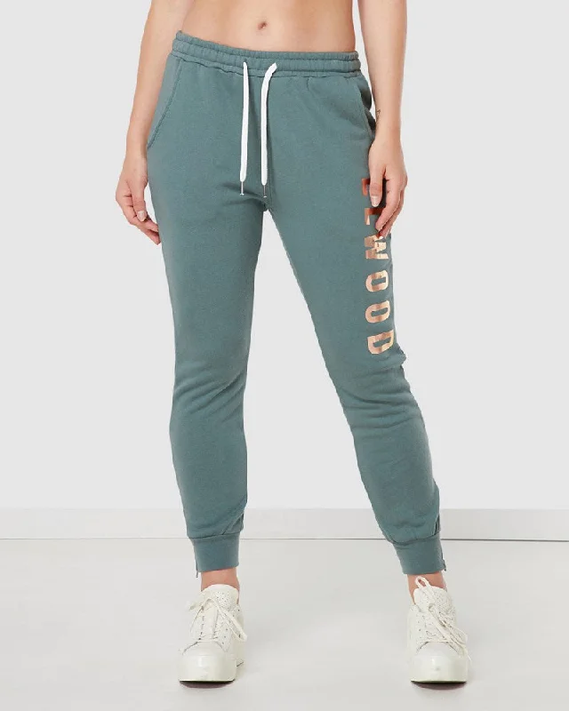Savings Galore Elwood Huff N Puff Track Pants Hunter Green