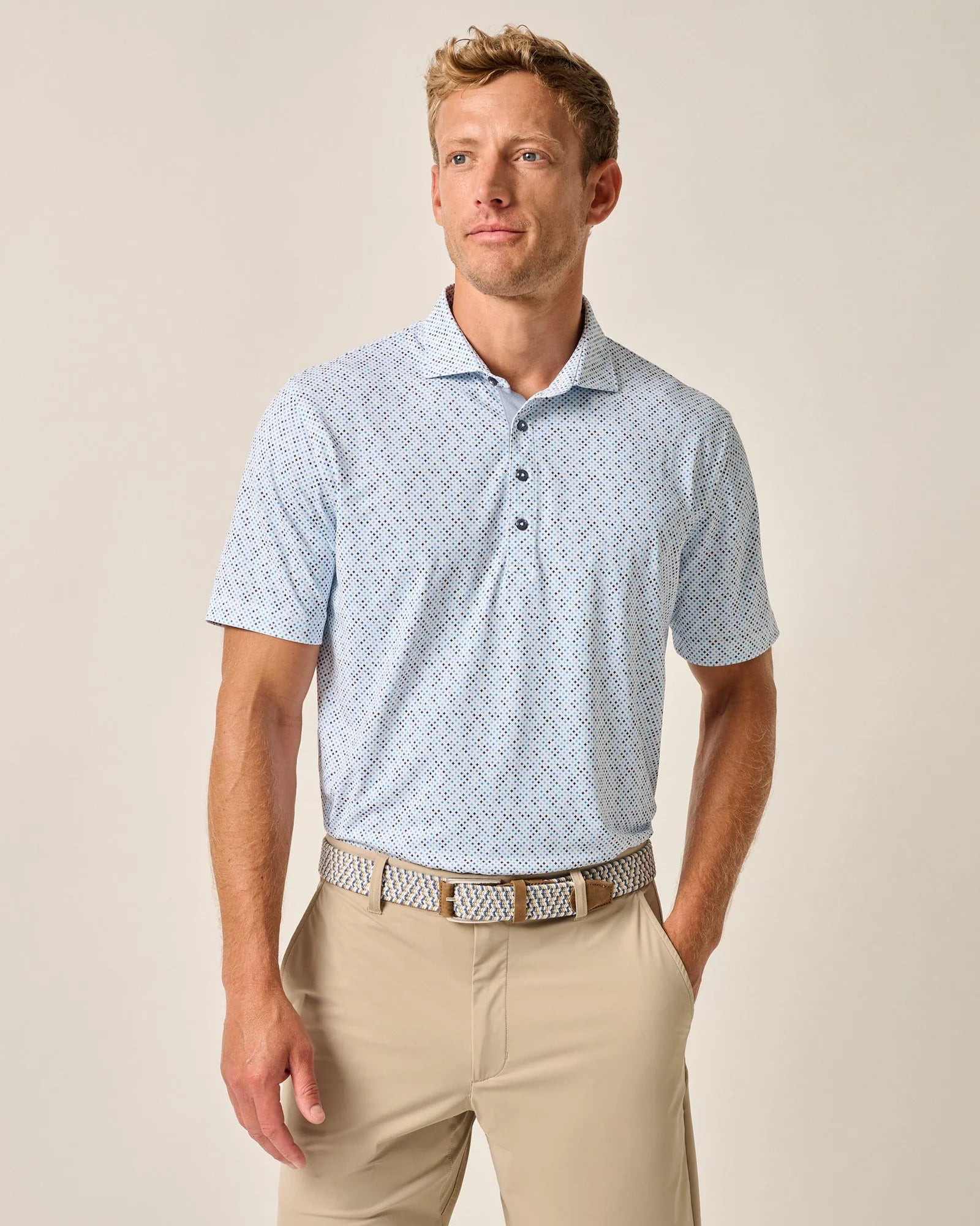 Can't Resist Johnnie-O Razz Prep-Formance Polo Shirt - Blue