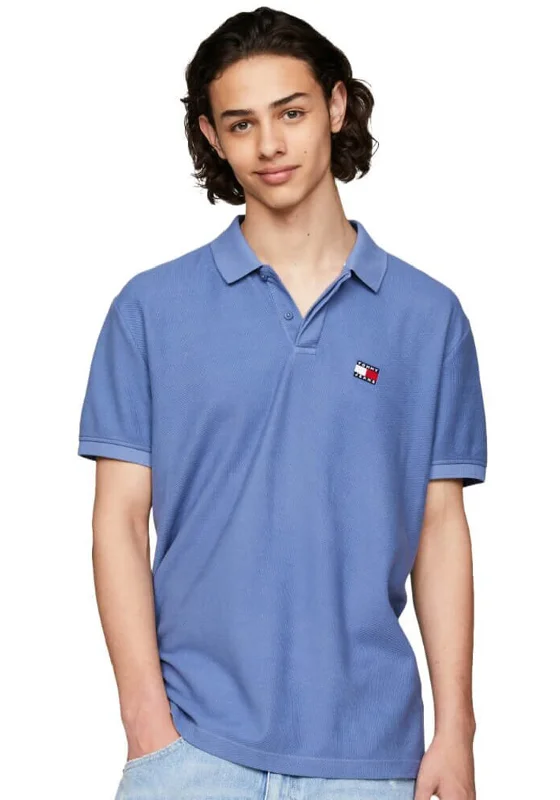Weekend Savings Sensation Tommy Jeans Badge Logo Polo Shirt, Charmed