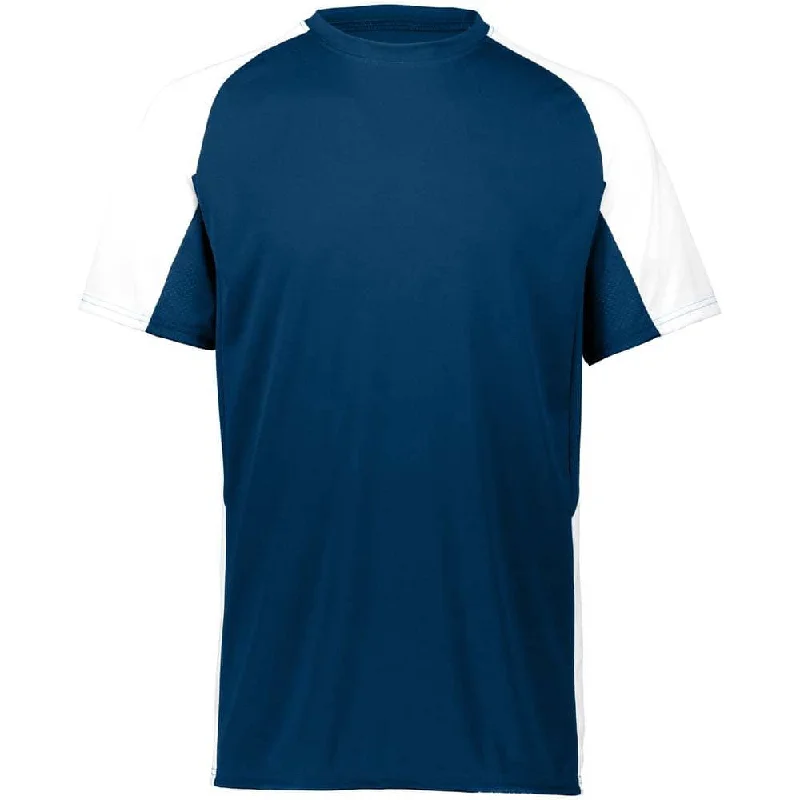 Cutter Baseball Jersey Navy-White