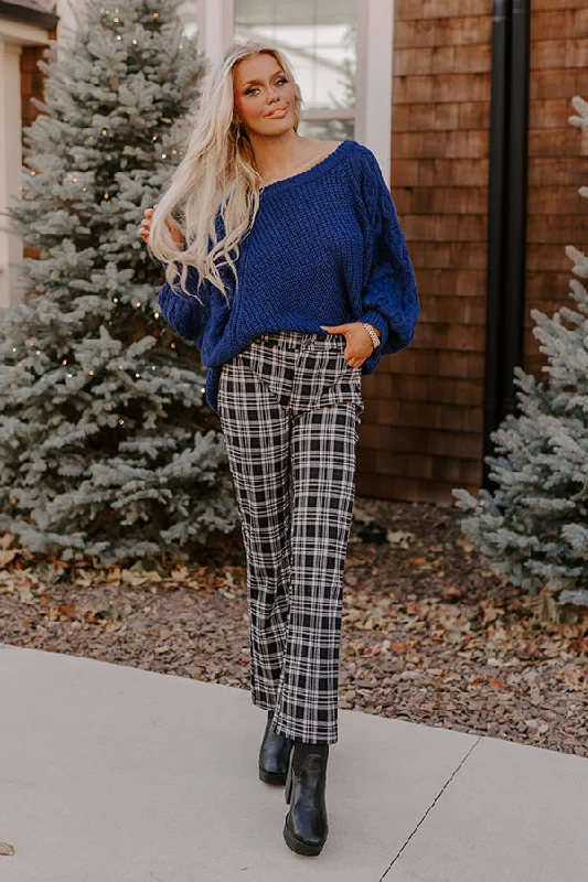 Weekend Deals That Sizzle The Bolton High Waist Plaid Pants