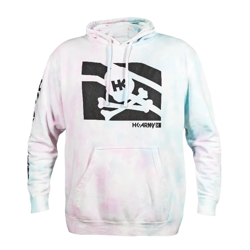 New Deals Clip Hoodie - Bubblegum Tie Dye