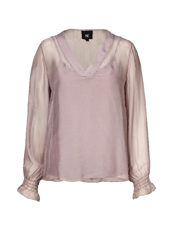 Special Price Deal Alert VANINA blouse - Dusty purple