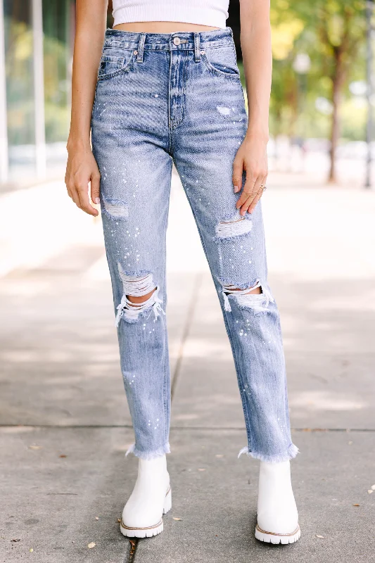 Steals and Deals KanCan: Make Your Day Medium Wash Straight Jeans