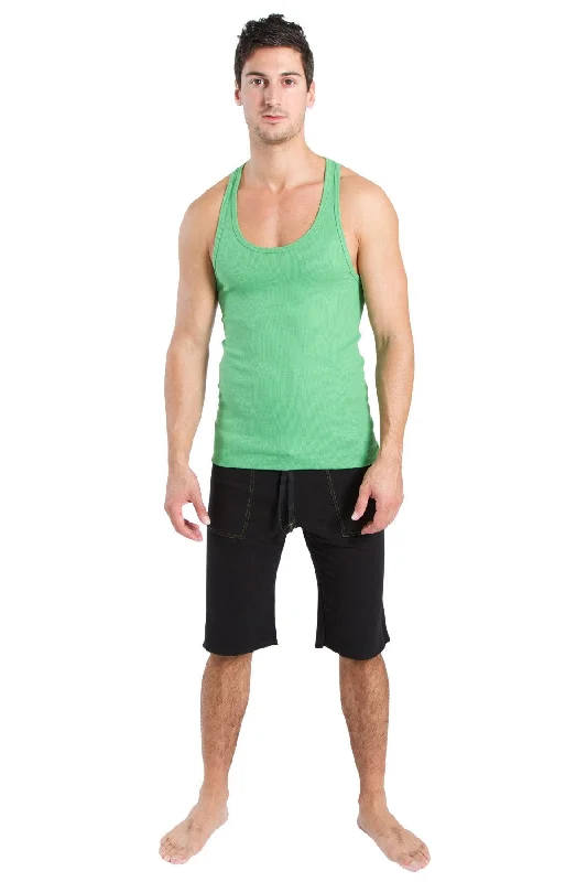 Racerback Yoga Tank Top (Bamboo Green)