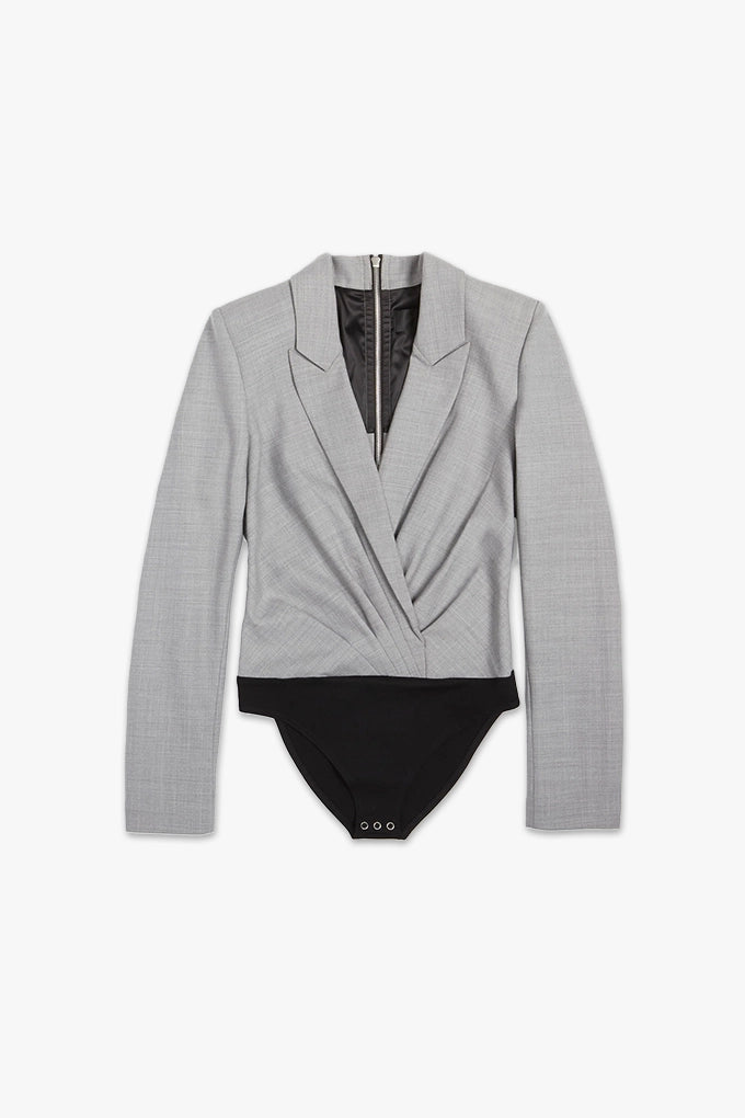 MARYSE BODYSUIT | FUMO GREY