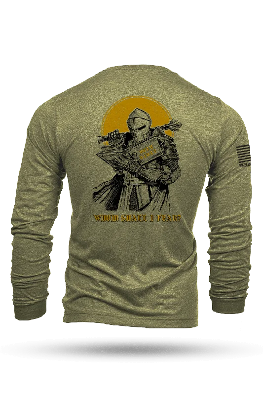 Shop Now Whom Shall (Psalm 27:1) - Long-Sleeve Shirt