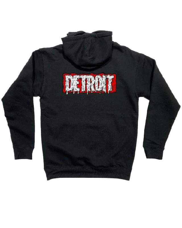 Weekend Deals That Spark Ink Detroit - MARVELous DETROIT DRIP - Premium Heavyweight Hoodie - Black Weekend Deals That Spark Ink Detroit - MARVELous DETROIT DRIP - Premium Heavyweight Hoodie - Black