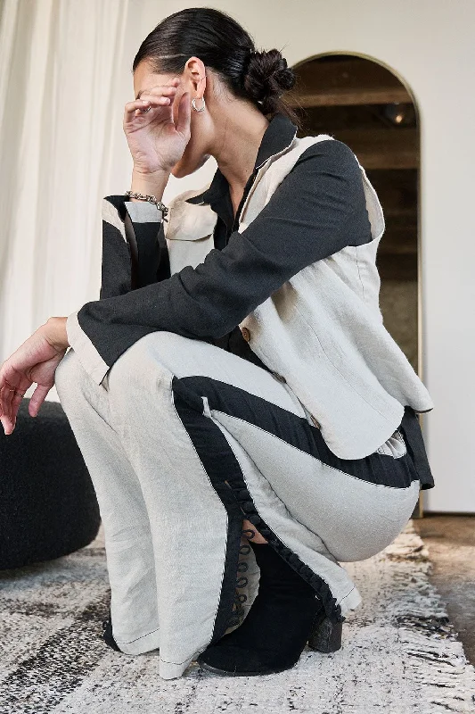 Weekend Discounts to Love Alexa Linen Pant - Natural
