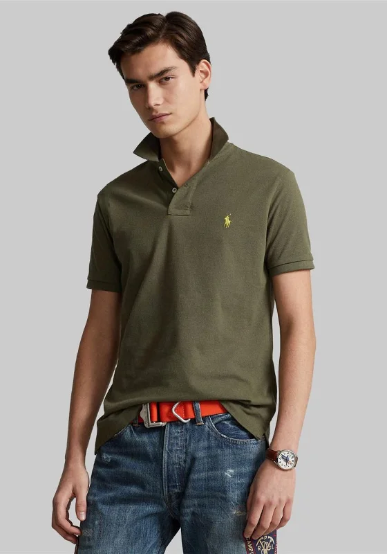Fantastic Deals Ralph Lauren Classic Polo Shirt, Dark Green