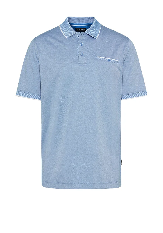 Weekend Bargains to Snag Bugatti Pocket Polo Shirt, Light Blue