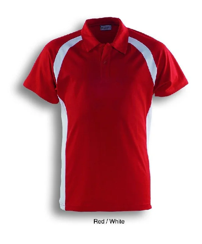 While Supplies Last Essentials Contrast Panel Polo