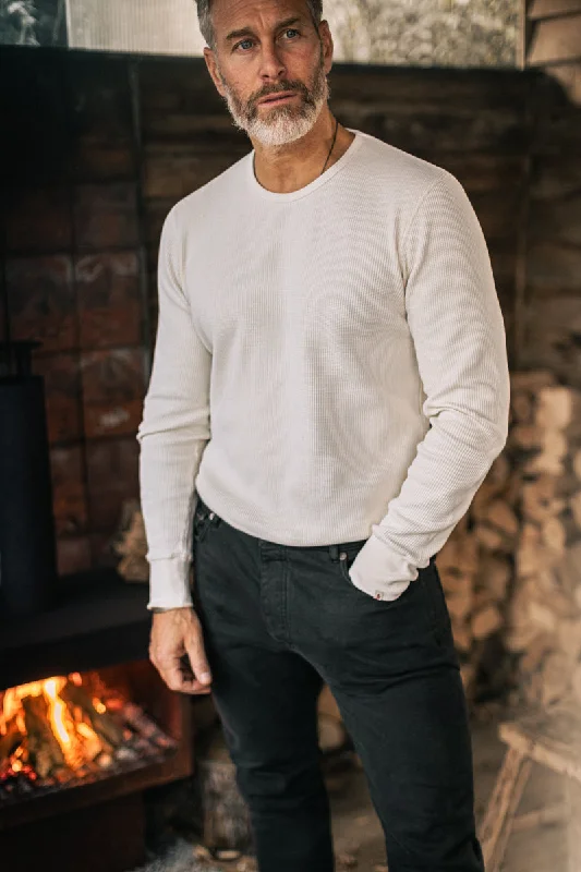 Price Buster &SONS Base Waffle Crew Neck Raw