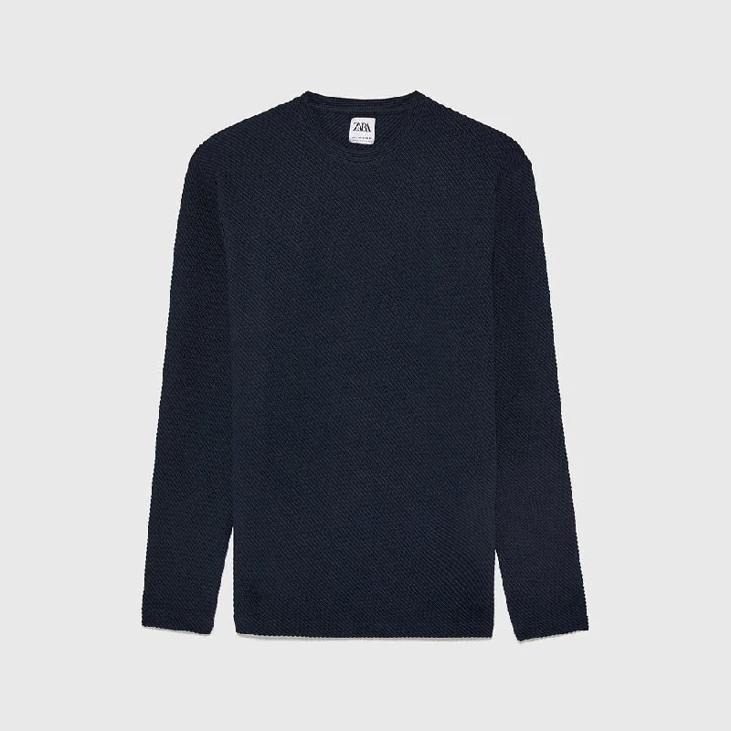 Lowest Rates ZR Ottoman Navy Blue Sweatshirt 9976