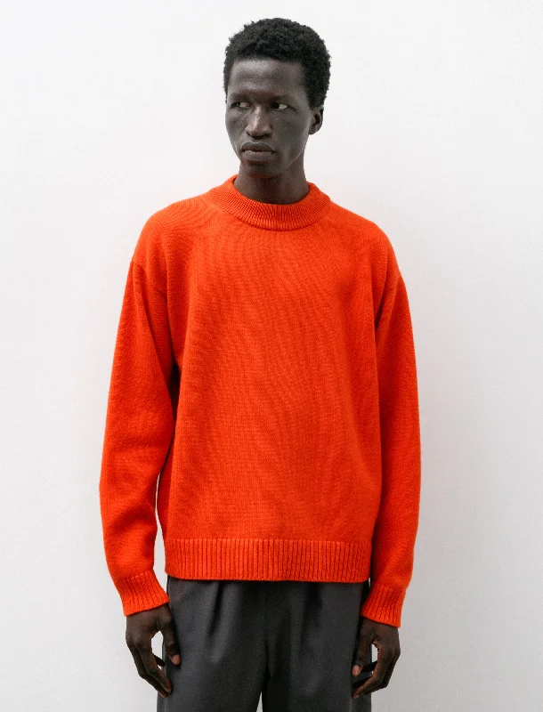 Source Sweater Merino Cashmere Orange