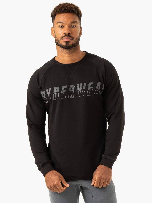 Weekend Savings Spree Overdrive Crew Neck - Black
