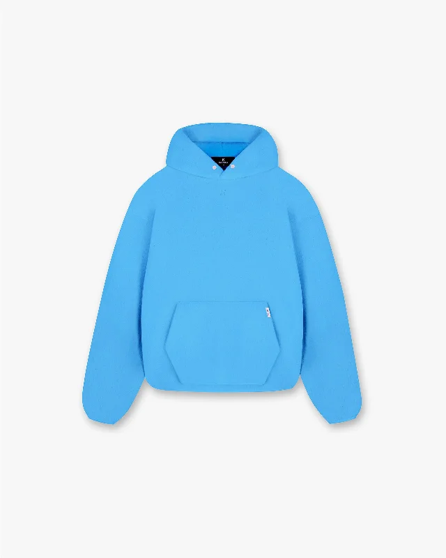 Weekend Deals That Thrill Fleece Oversized Hoodie - Electric Blue