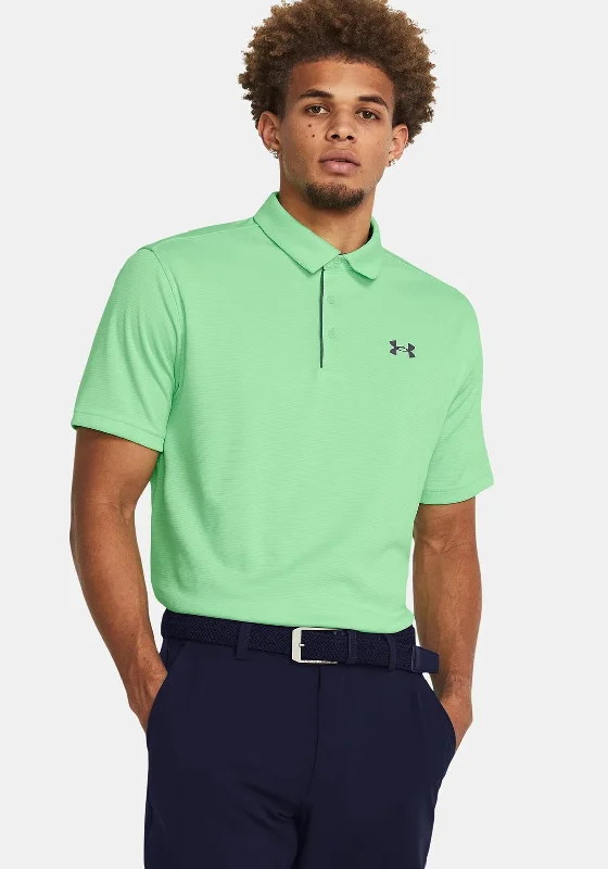 One-DAY Sale Under Armour Tech Polo Shirt, Matrix Green