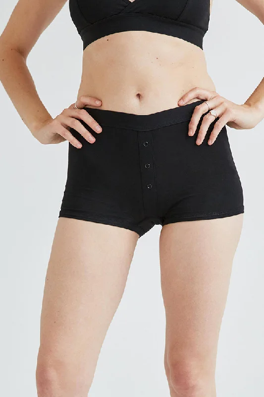 Weekend Offers That Delight FEMME BOXER BLACK