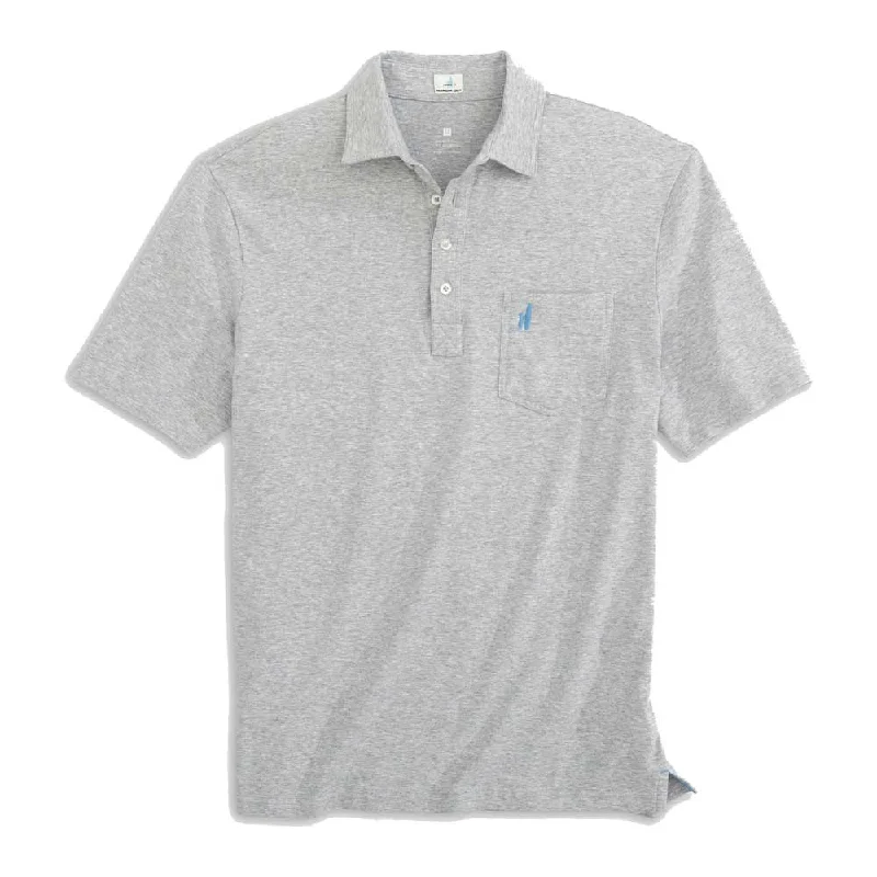 Price Drop Johnnie-O Heathered Original Polo Shirt - Gray