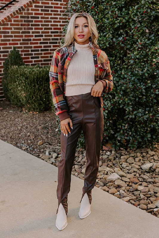 Exclusive Weekend Offers Inside The Striker High Waist Faux Leather Pants