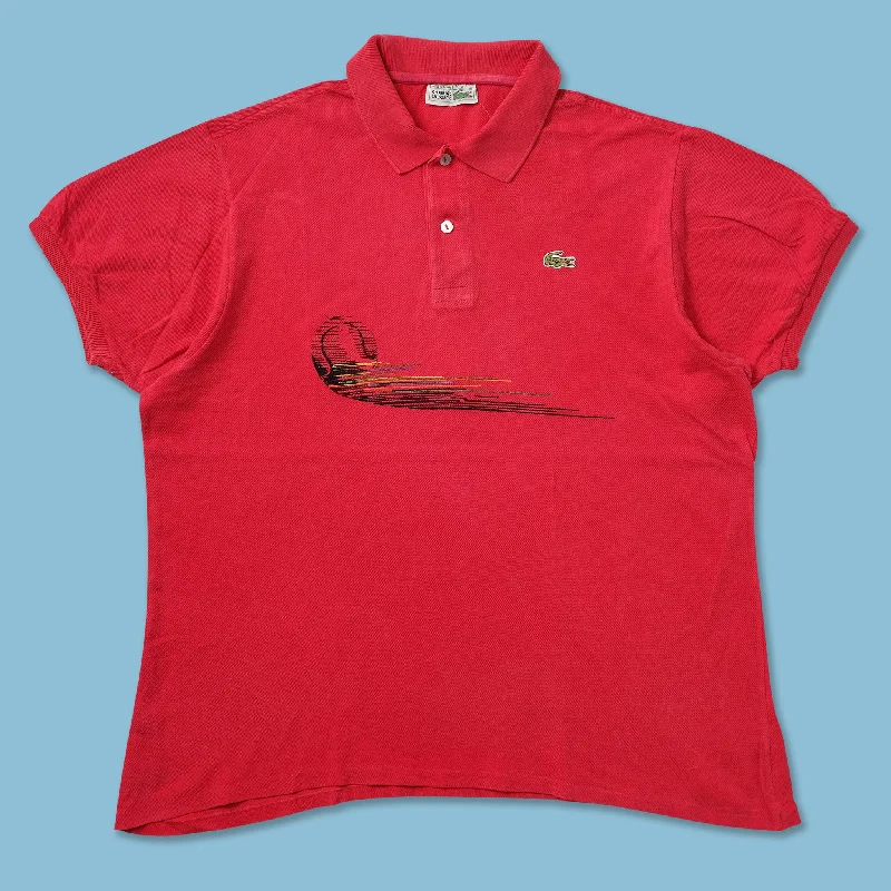 Stock Up Vintage Lacoste Tennis Polo Large