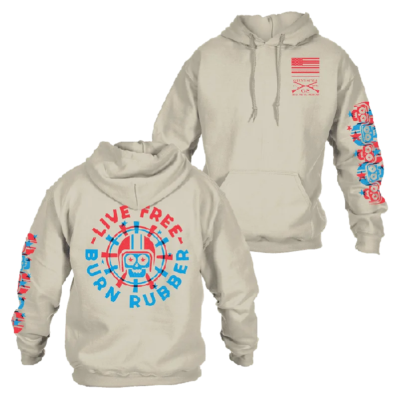 Final Markdown Burn Rubber Hoodie - Sand