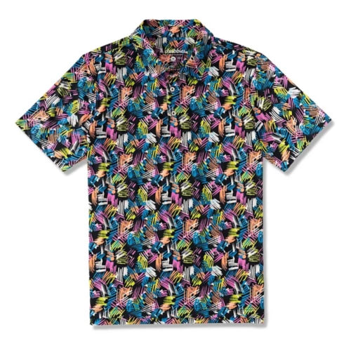 Super Sale Chubbies The Abstract Aloha Performance Polo Shirt