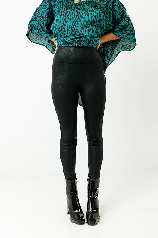 Year-End Sale The Vianna High Waist Crocodile Print Legging