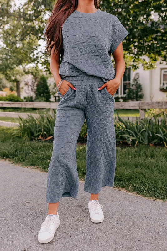 Weekend Deals That Impress Creekside Cabin High Waist Pants In Slate