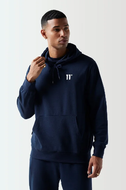 Buy Now Core Pullover Hoodie - Navy