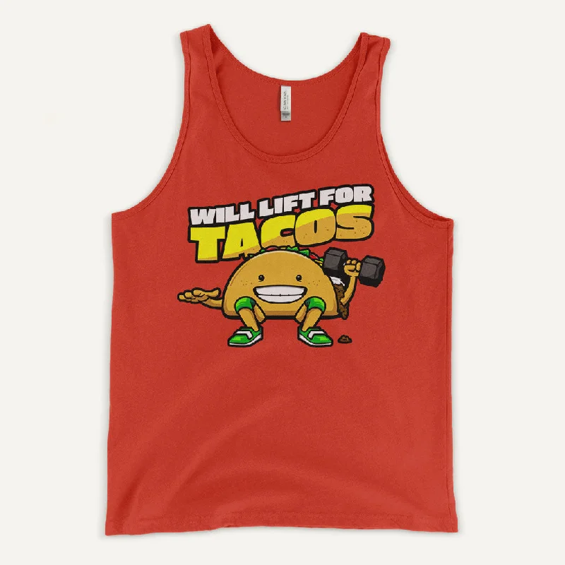 Will Lift For Tacos Men's Tank Top