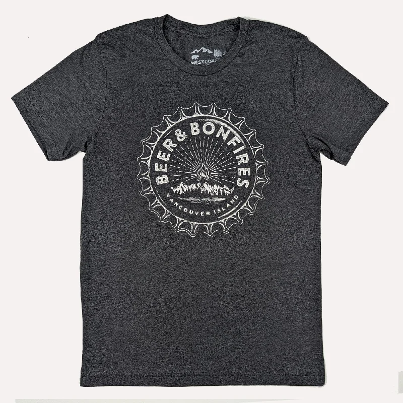 Get It Before It’s Gone Adult Unisex Beer and Bonfires Vancouver Island T-shirt
