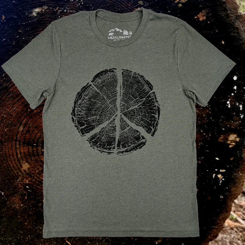 Year-End Sale Adult Unisex Tree Peace T-shirt