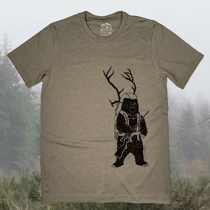 Limited Quantity Adult Unisex Hunting Bear T-shirt