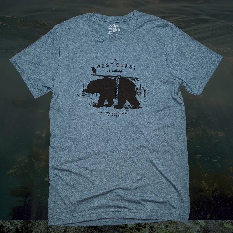 Early Bird Discount Adult Unisex West Coast is Calling T-shirt