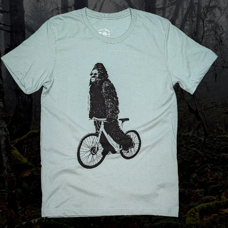 Weekend Deal Adult Unisex Biking Squatch T-shirt
