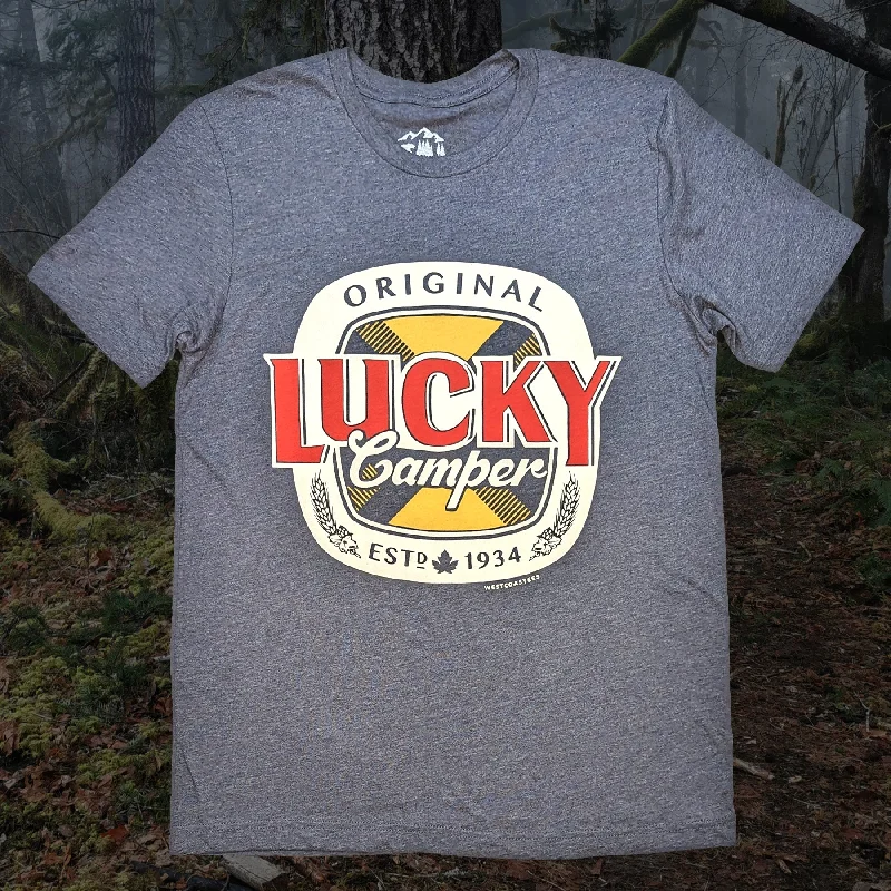 Take Advantage Adult Unisex Lucky Camper T-shirt