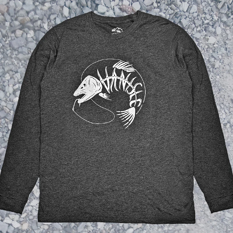 Major Savings Adult Unisex Van Isle Fish Long sleeve tee