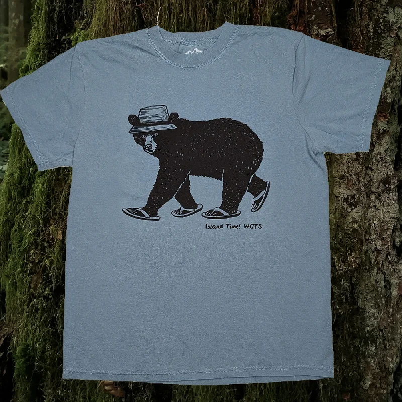Crazy Deals Adult Unisex Flip Flop Bear t-shirt