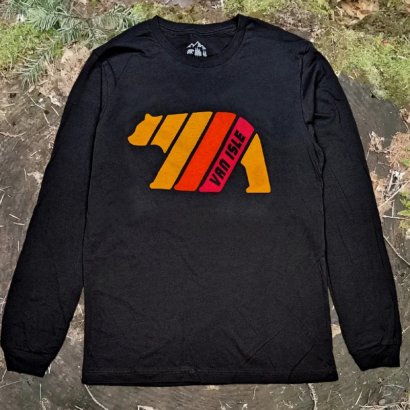 Weekend Specials to Delight Adult Unisex retro Bear long Sleeve T-Shirt