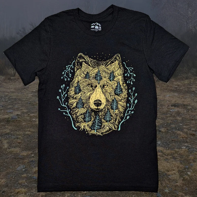 Weekend Specials to Love Adult Unisex Pine Wolf t-shirt