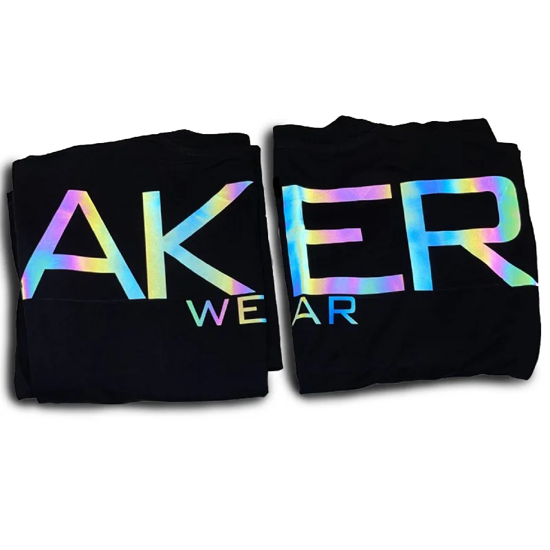 Limited edition AKER WEAR reflective over-sized T-Shirt