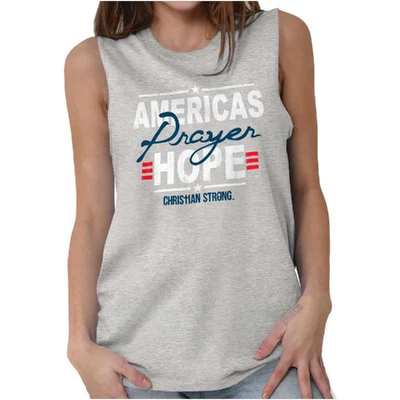 Special Discount America's hope Sleeveless T-Shirt