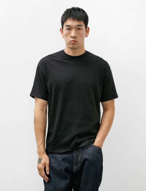 Weekend Deals That Excite Seamless Crewneck Tee Top Black