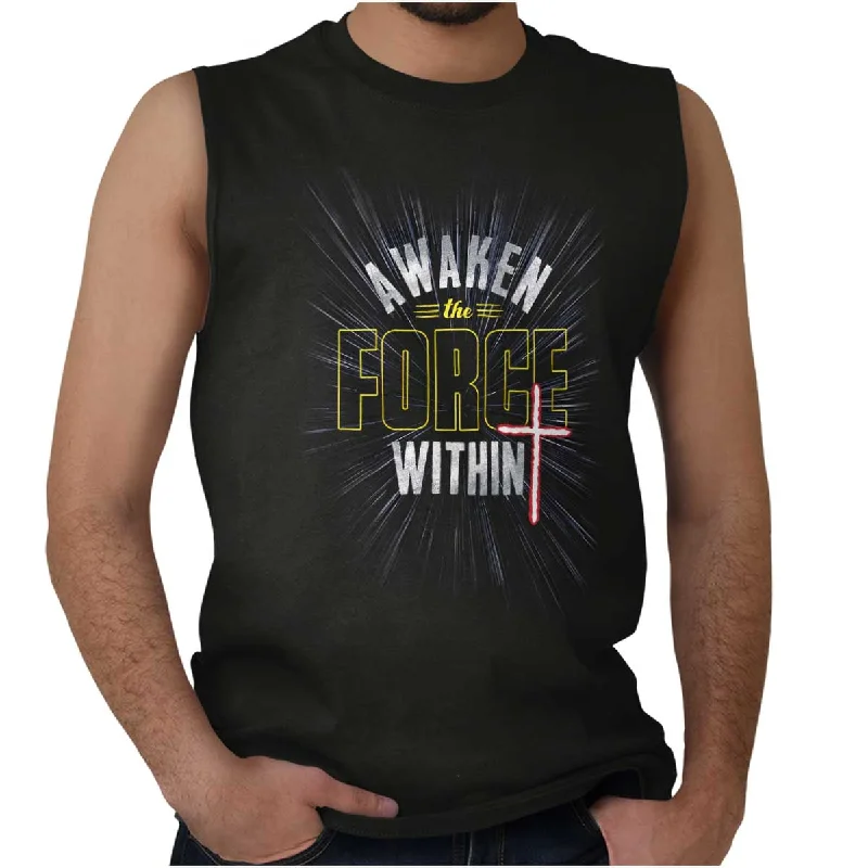 Clearance Sale Awaken The Force Within Sleeveless T-Shirt