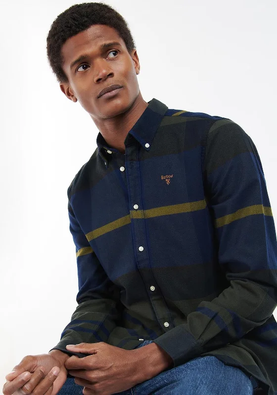 Friends and Family Sale Barbour Iceloch Tailored Shirt, Olive Night